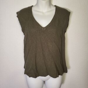 SO Knit Sleeveless Sweater Vest size Medium